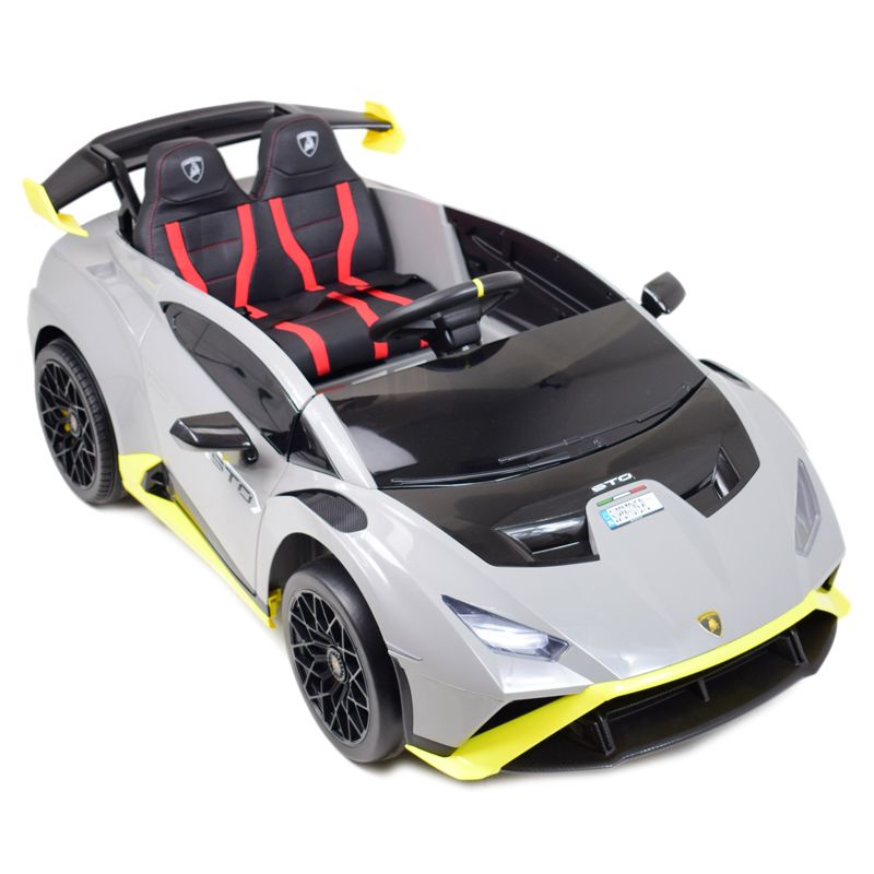 ORYGINALNE DRIFTUJĄCE LAMBORGHINI HURACAN STO NA AKUMULATOR/SMT-555-24V - obrazek 12