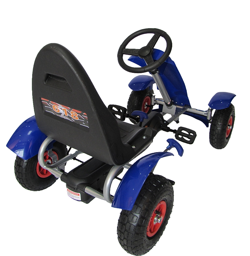 WIELKI GOKART NA PEDAŁY FORMUŁA, POMP KOŁA/F-618 - obrazek 14