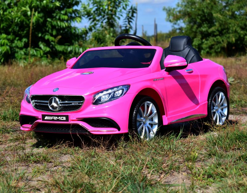 MERCEDES S63 AMG LICENCJA, MIĘKKIE KOŁA EVA FULL OPCJA, WOLNY START, MIĘKKIE SIEDZENIE/HL169 - obrazek 2