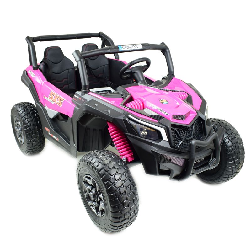 MEGA BUGGY SXS DLA 2 DZIECI 2X120W, SUPER MOC, PRZESUWANE SIEDZENIE, WALIZKA/BBH028 - obrazek 9