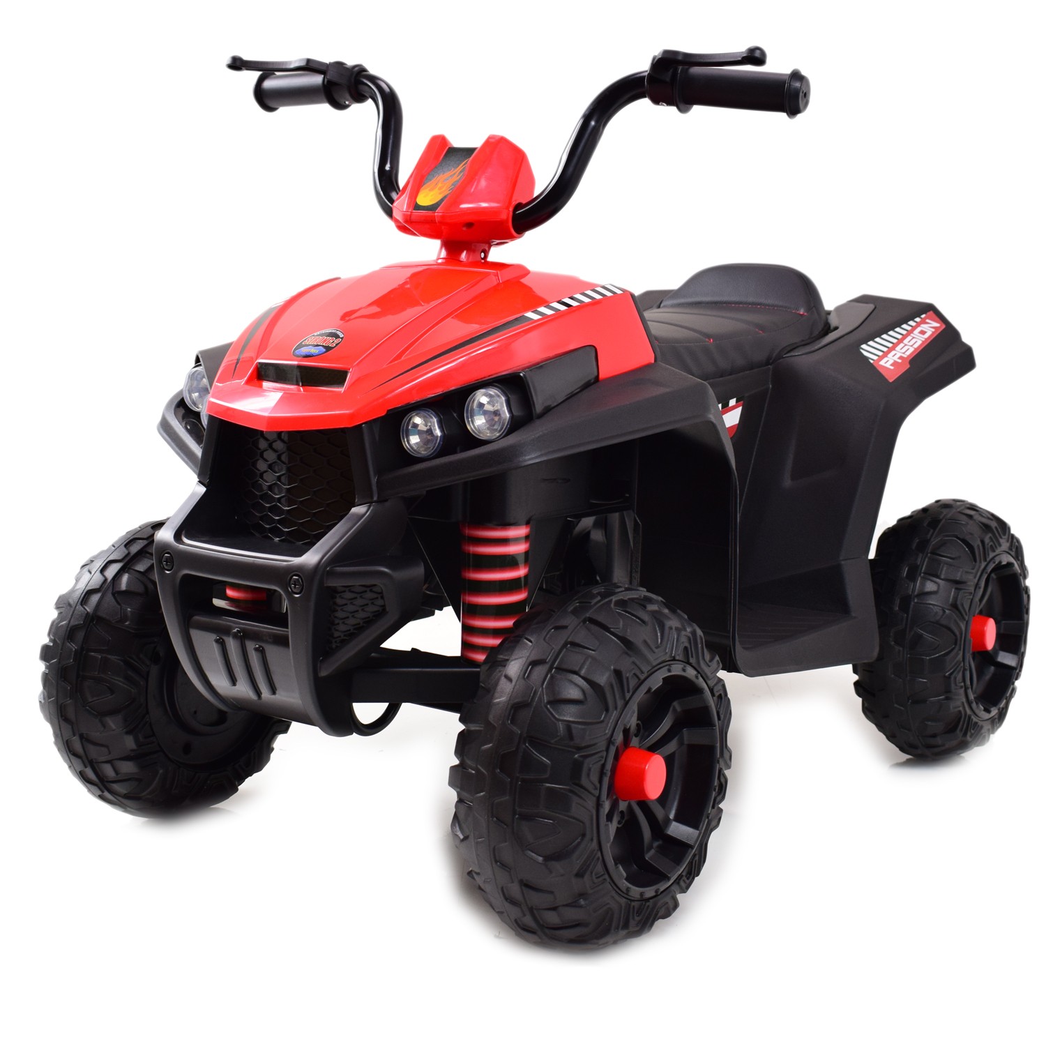 QUAD NA AKUMULATOR, DWA SILNIKI, DWA AKUMULATORY, MIĘKKIE KOŁA/S601 - obrazek 2