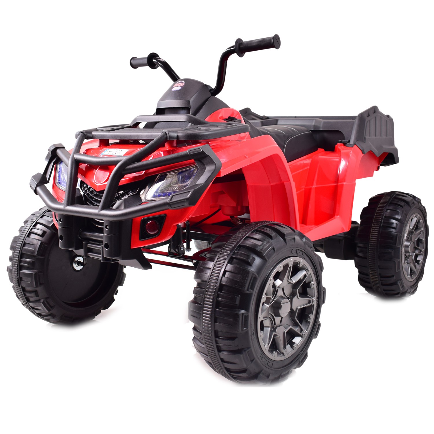 MEGA WIELKI QUAD 24 V, 2X100W, AMORTYZATORY, MIĘKKIE KOŁA, RADIO/0909-24V - obrazek 10