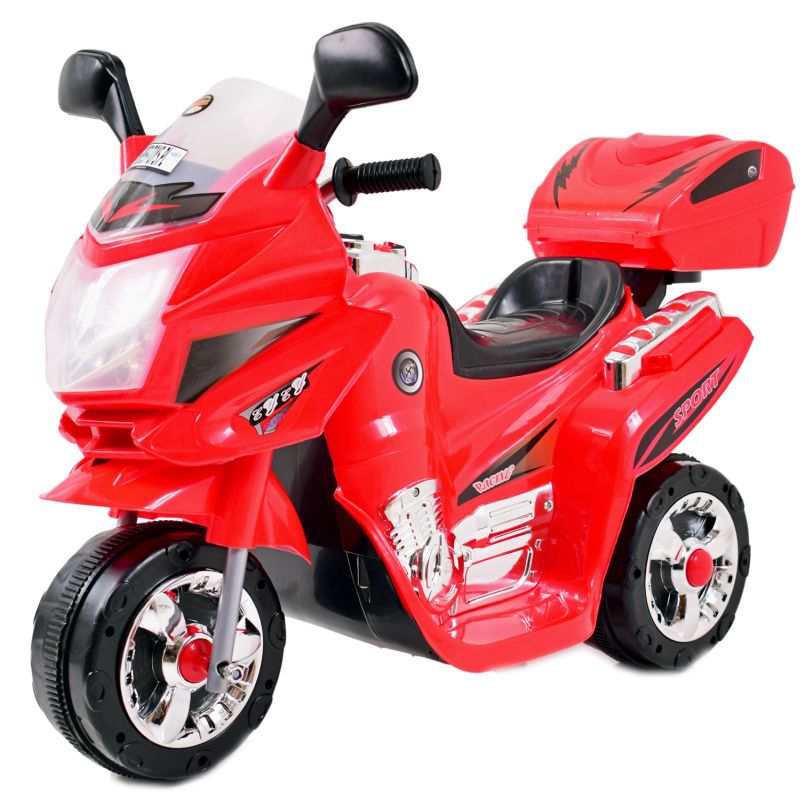MOTOR, MOTOREK ŚCIGACZ Z KUFERKIEM I DŹWIĘKAMI/MOTOR-518 - obrazek 2