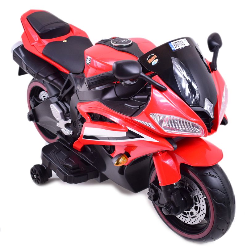 WIELKI MOTOR NA AKUMULATOR - GAZ W MANETCE, HAMULEC, ŚWIECĄCE KOŁA - SUPER JAKOSĆ/SD-R6 - obrazek 9