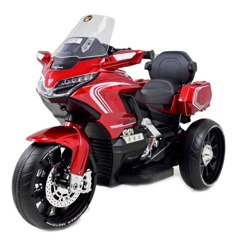 MEGA MOTOR TURYSTYCZNY NA AKUMULATOR LAKIER, ŚWIATŁA/ HLW1688 - obrazek 3