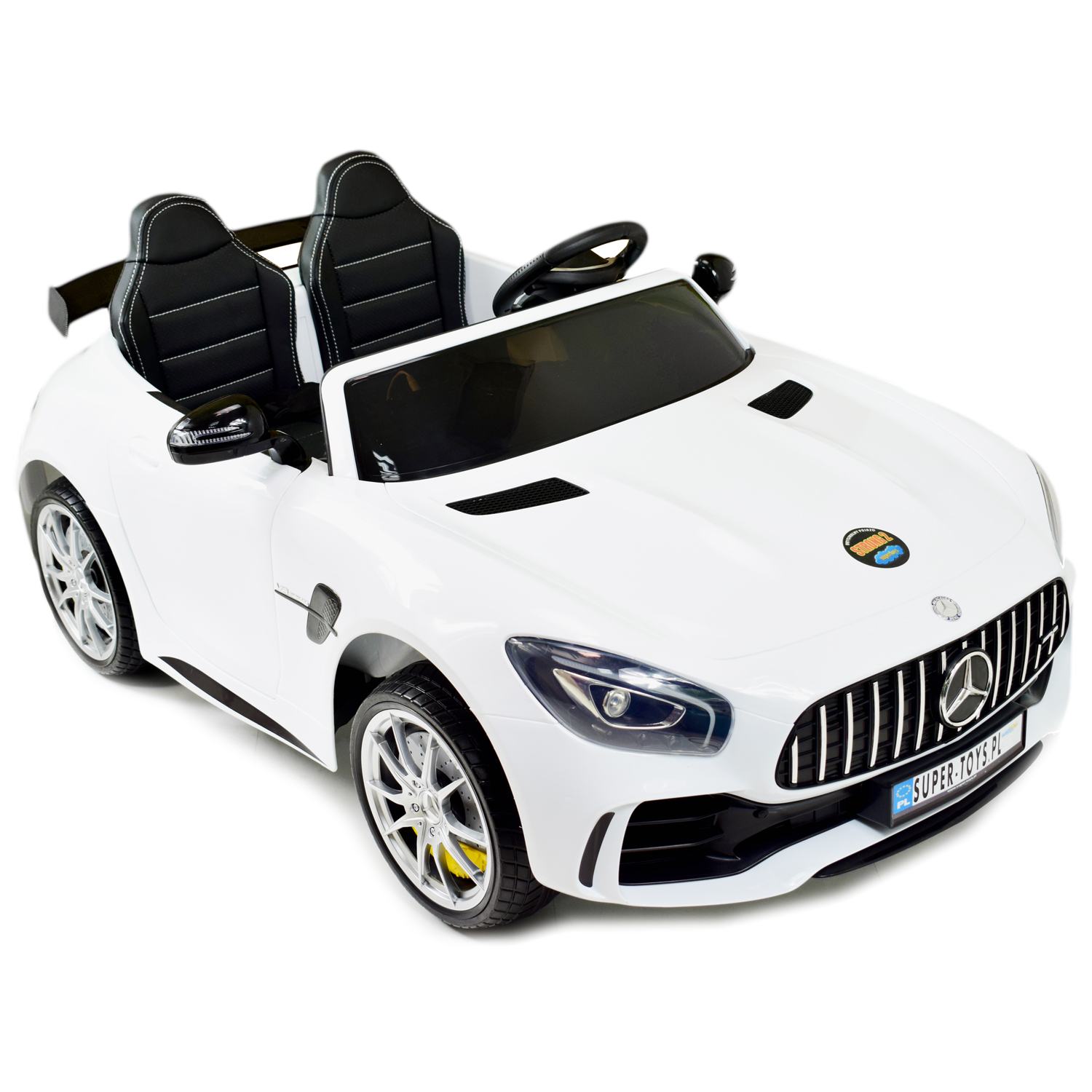 MERCEDES DWUOSOBOWY GT R, MIĘKKIE KOŁA EVA, MIĘKKIE SIEDZENIE FULL OPCJA/HL289 - obrazek 4