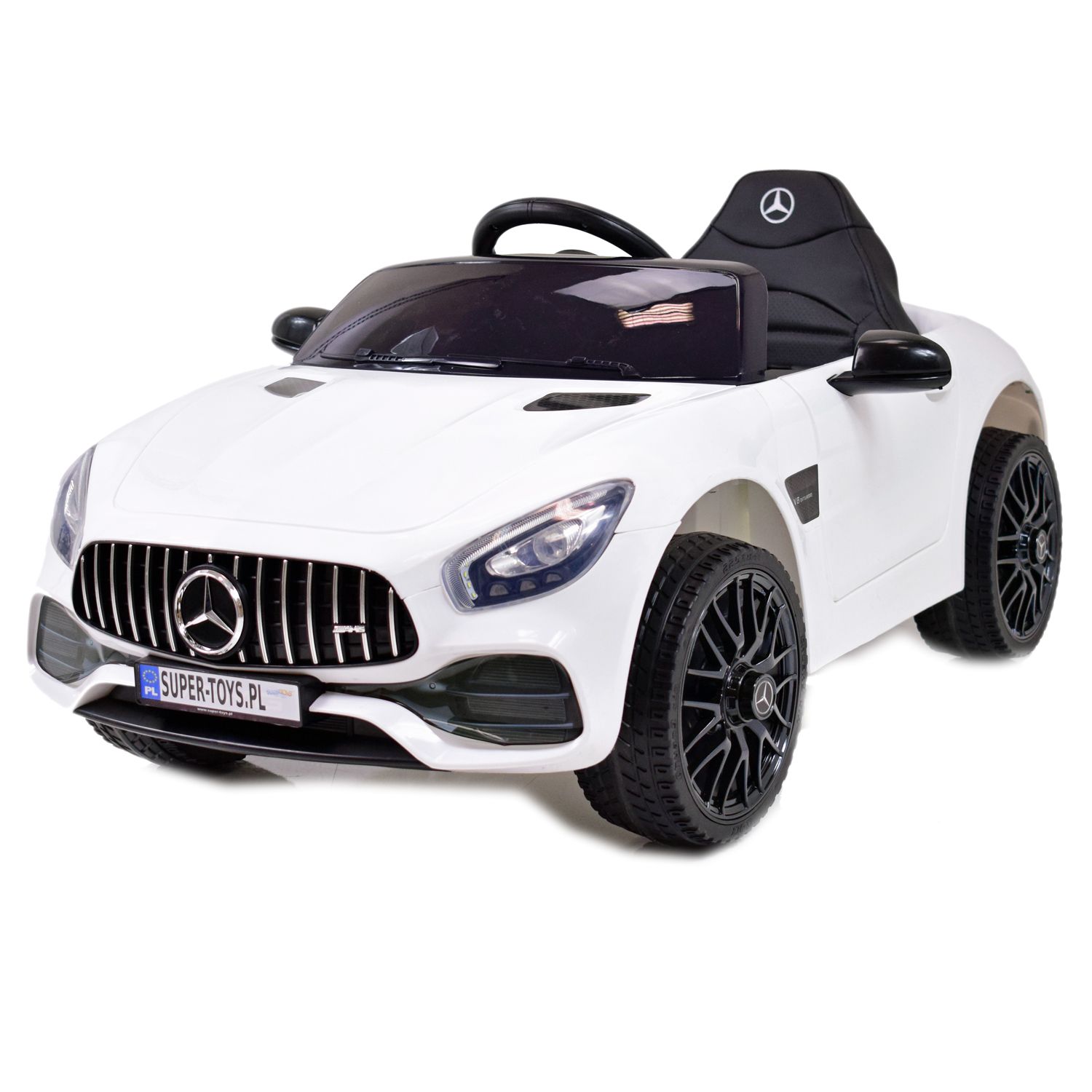 MERCEDES NA AKUMULATOR AMG GT, MIĘKKIE KOŁA EVA, MIĘKKIE SIEDZENIE/HL2588 - obrazek 9