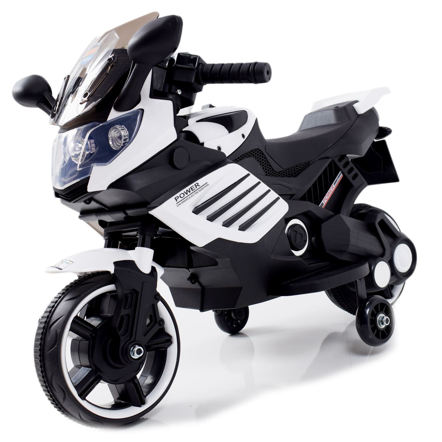 MOTOR ŚCIGACZ POWER168 - PIERWSZY MOTOREK DLA DZIECKA, ŚWIECĄCE KOŁA /X168 - obrazek 2