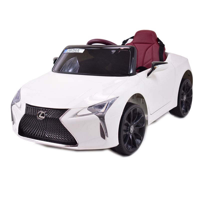 ORYGINALNY LEXUS LC500 NA NAJLEPSZEJ WERSJI, MIĘKKIE KOŁA, MIĘKKIE SIEDZENIE/JE1618 - obrazek 2