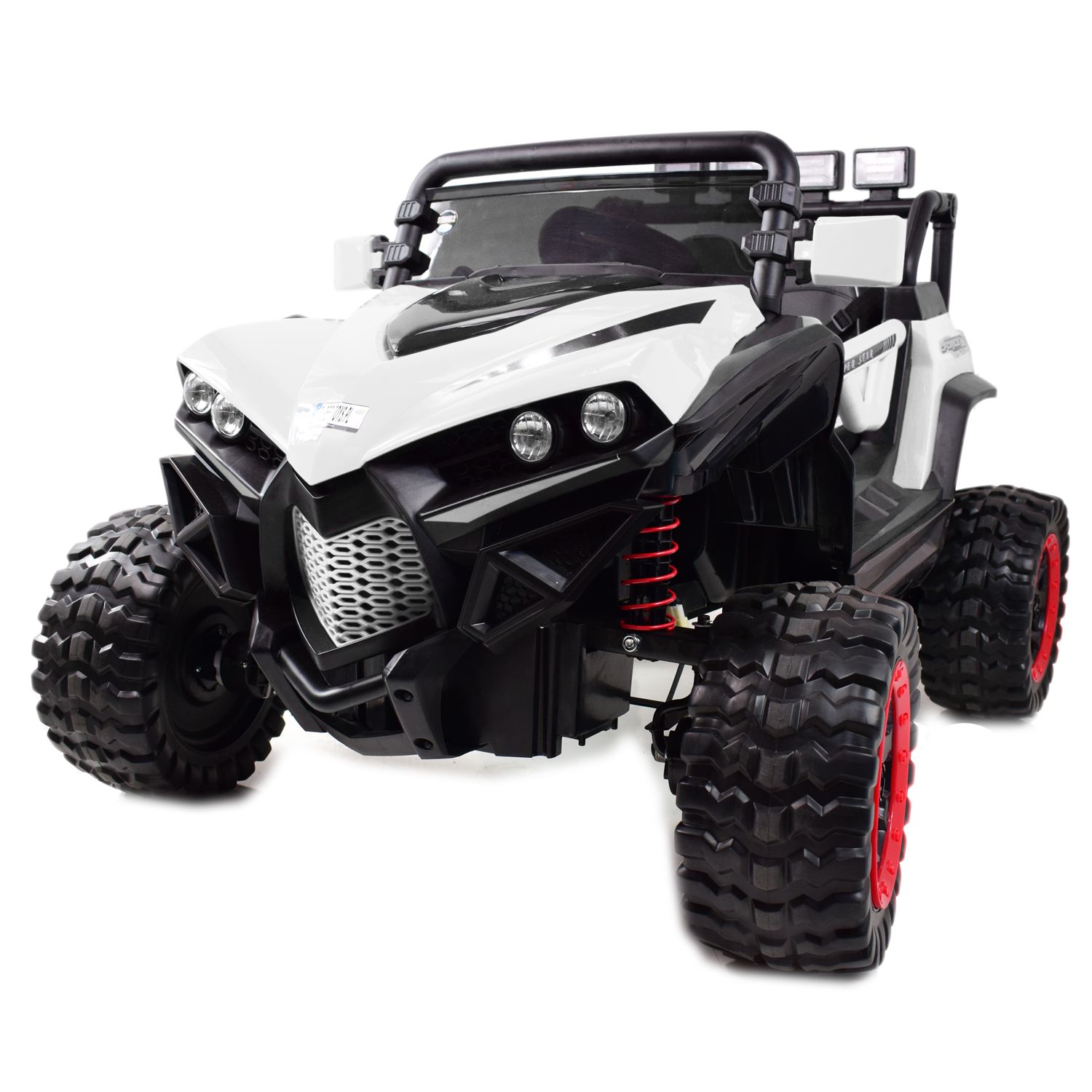 MEGA AUTO CFORCE 4X4 , METALOWE AMORTYZATORY, FUNKCJA BUJANIA, KLIMATYZACJA MIĘKKIE KOŁA EVA, MIĘKKIE SIEDZENIE FULL OPCJA /XJL588 - obrazek 9