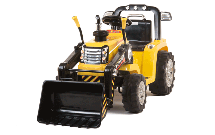 NAJMOCNIEJSZY TRAKTOR Z ŁYŻKĄ I PILOTEM 12V TRZY PRĘDKOŚCI/1005A - obrazek 3