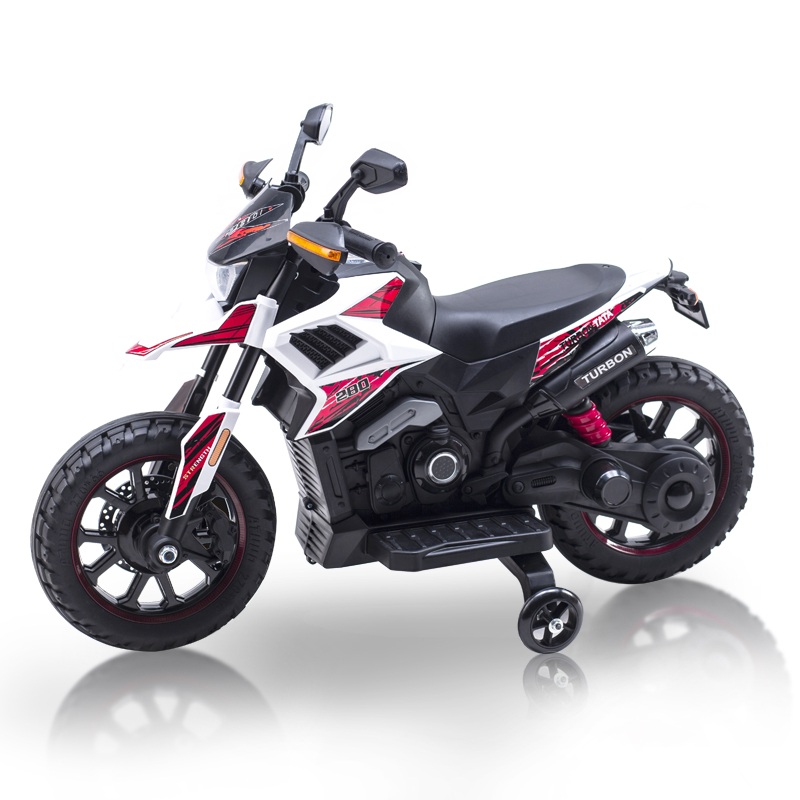 NAJNOWSZY PIERWSZY AKUMULATOROWY MOTOREK CROSSOWY TURBON, MIĘKKIE SIEDZENIE, GAZ W RĄCZCE, HAMULEC/DLS09-HAND - obrazek 2
