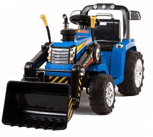 NAJMOCNIEJSZY TRAKTOR Z ŁYŻKĄ I PILOTEM 12V DWIE PRĘDKOŚCI/1005A - obrazek 11