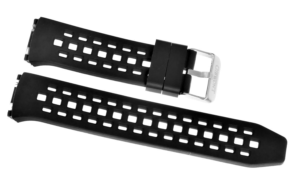 Pasek do Smartwatch GIEWONT GW440 GWP440-1 - Silikon Black - obrazek 3