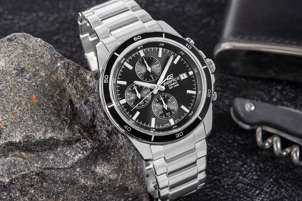 Zegarek Męski CASIO EDIFICE EFR-526D-1AVUEF + B0X - obrazek 5