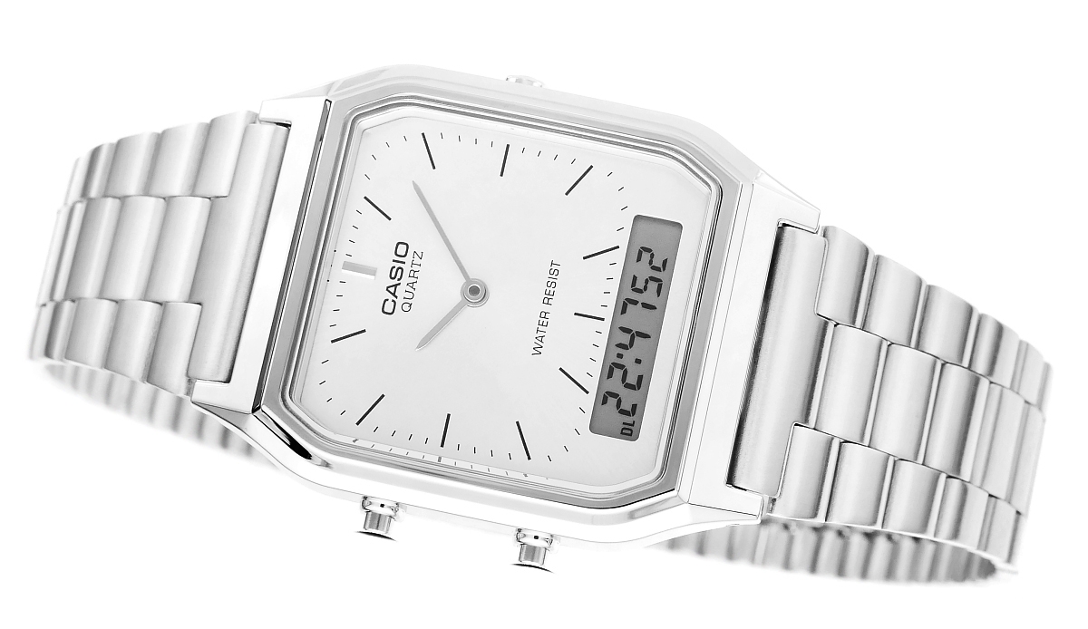 Zegarek Damski Casio Vintage AQ-230A-7AMQYES + BOX - obrazek 3