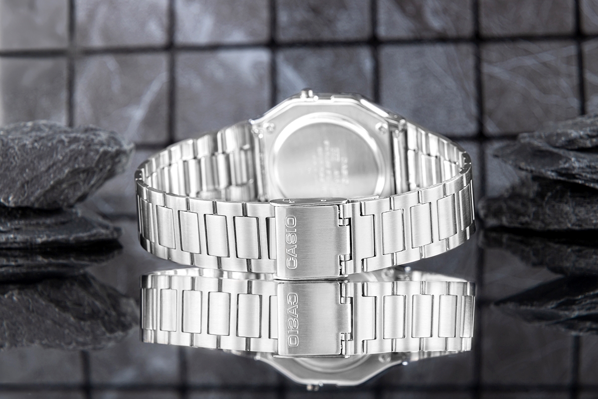 Zegarek CASIO A163WA-1QES Unisex + BOX - obrazek 7