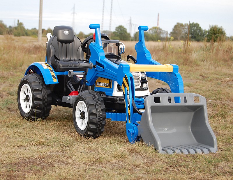 MOCNY TRAKTOR Z ŁYŻKĄ KINGDOM 12V DWIE PRĘDKOŚCI/JS328A - obrazek 10