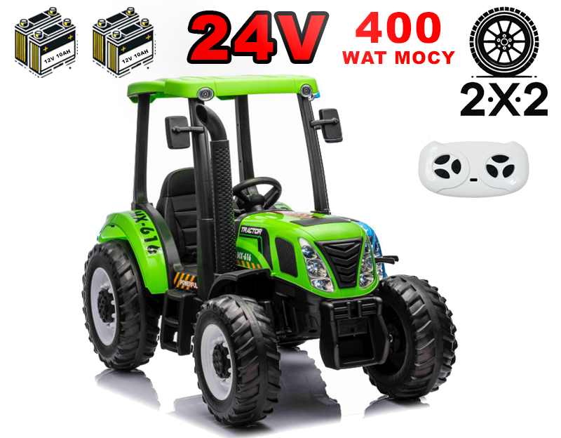 OLBRZYMI TRAKTOR MX-616 NA AKUMULATOR Z PILOTEM 24 V, 400 W/A011-24 - obrazek 9