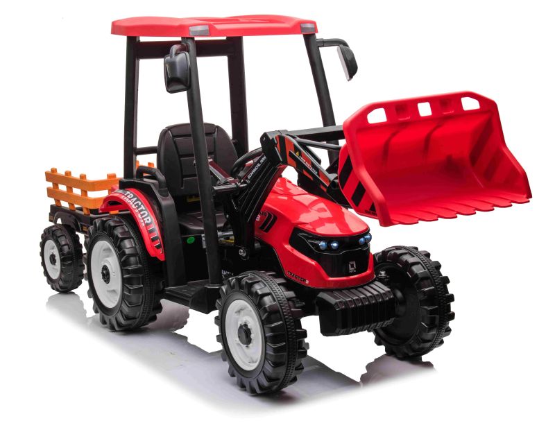 OLBRZYMI TRAKTOR NA AKUMULATOR Z PRZYCZEPĄ 24 V, 400W, PILOT/JS-3158B-24V - obrazek 11
