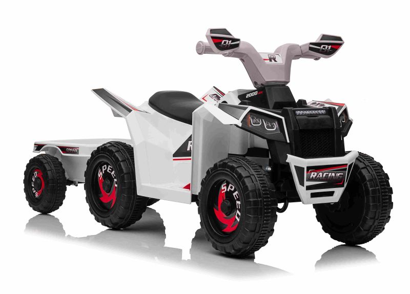 QUAD ATV ROAD Z PRZYCZEPĄ I MEGAFONEM/XMX630T - obrazek 2