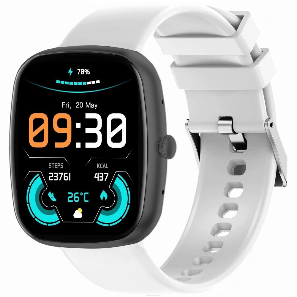Smartwatch Gravity Czarny 2 Paski GT18-10 - obrazek 7