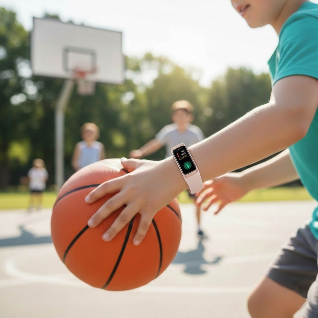 Smartband Gravity Różowe Złoto GT40-3 - obrazek 7