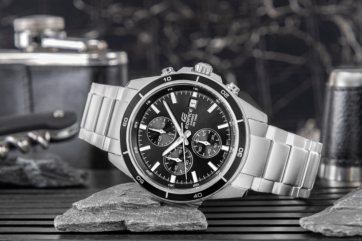 Zegarek Męski CASIO EDIFICE EFR-526D-1AVUEF + B0X - obrazek 6
