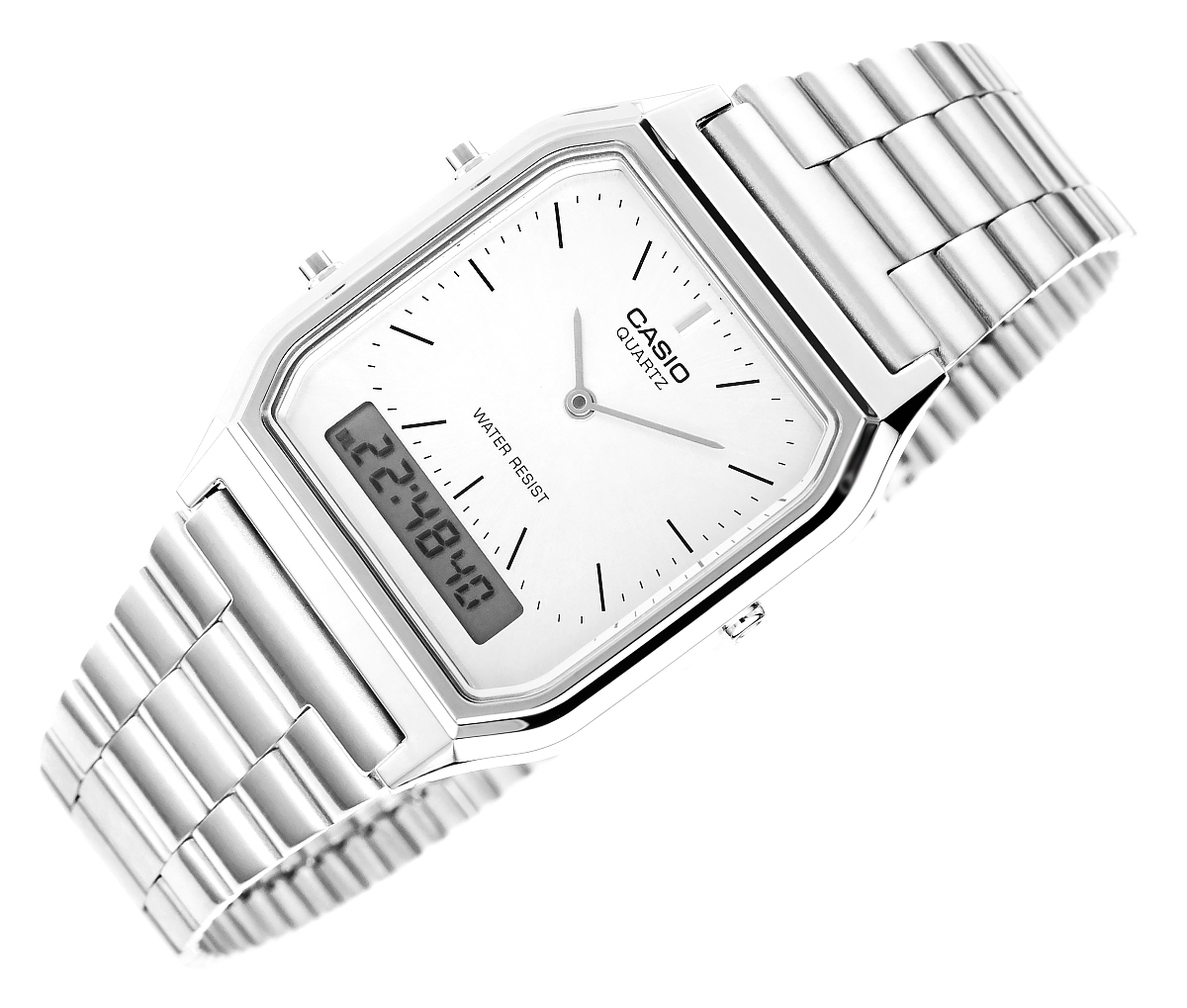 Zegarek Damski Casio Vintage AQ-230A-7AMQYES + BOX - obrazek 4