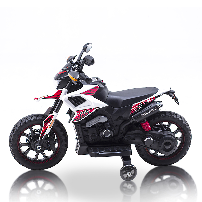 NAJNOWSZY PIERWSZY AKUMULATOROWY MOTOREK CROSSOWY TURBON, MIĘKKIE SIEDZENIE, GAZ W RĄCZCE, HAMULEC/DLS09-HAND - obrazek 3