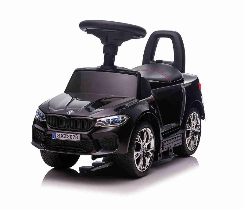 JJEŹDZIK, ODPYCHACZ, BUJAK, PCHACZ, ORYGINALNE BMW M5, DŹWIĘKI ŚWIATŁA, MIĘKKIE SIEDZENIE, AKUMULATOR/SXZ2078-PUSH - obrazek 3