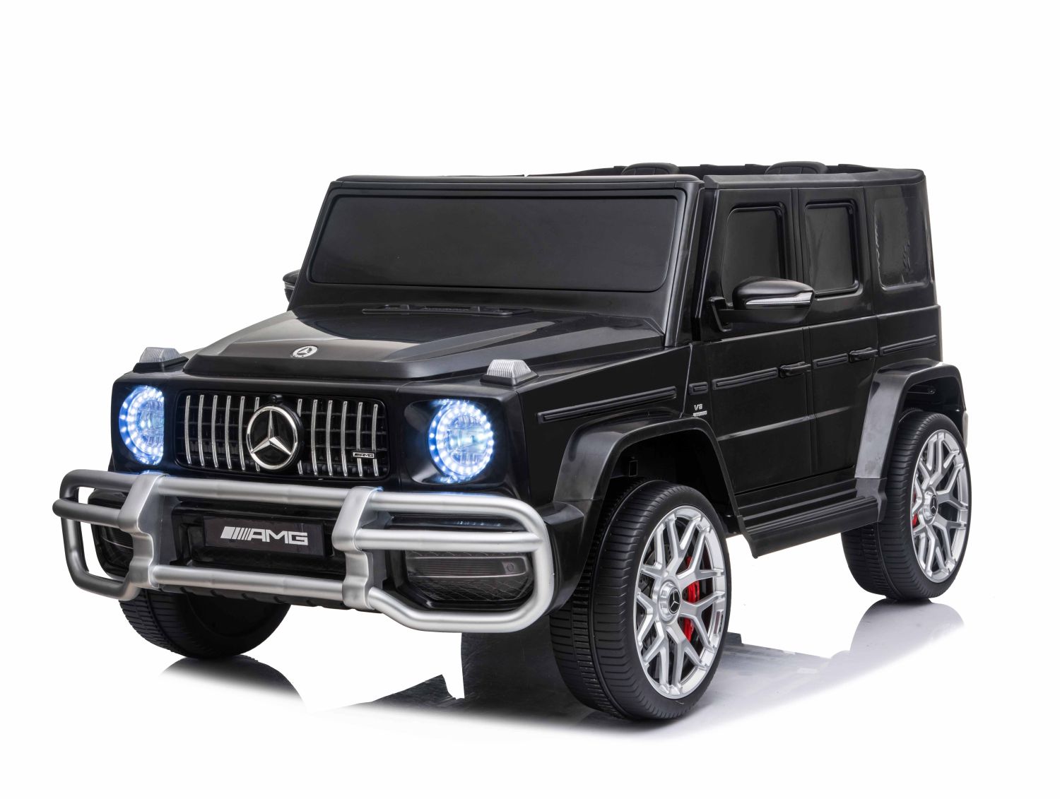 MERCEDES G63 AMG DLA 2 DZIECI, 24V, 4X4, MIĘKKIE KOŁA EVA, MIĘKKIE SIEDZENIE, FULL OPCJA/S-307 - obrazek 2