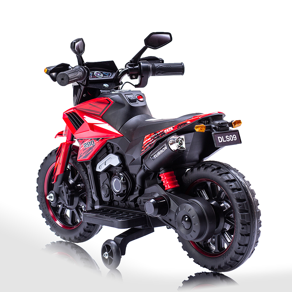 NAJNOWSZY PIERWSZY AKUMULATOROWY MOTOREK CROSSOWY TURBON, MIĘKKIE SIEDZENIE, GAZ W RĄCZCE, HAMULEC/DLS09-HAND - obrazek 12