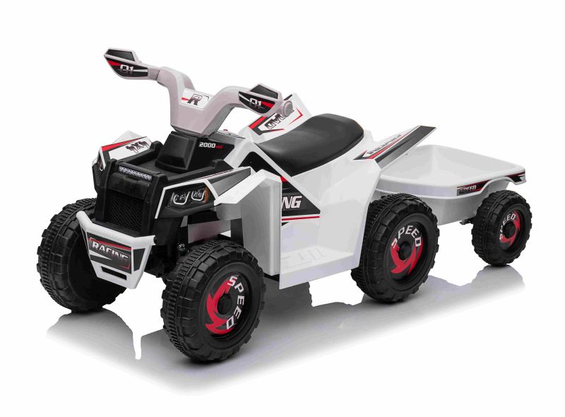 QUAD ATV ROAD Z PRZYCZEPĄ I MEGAFONEM/XMX630T - obrazek 3