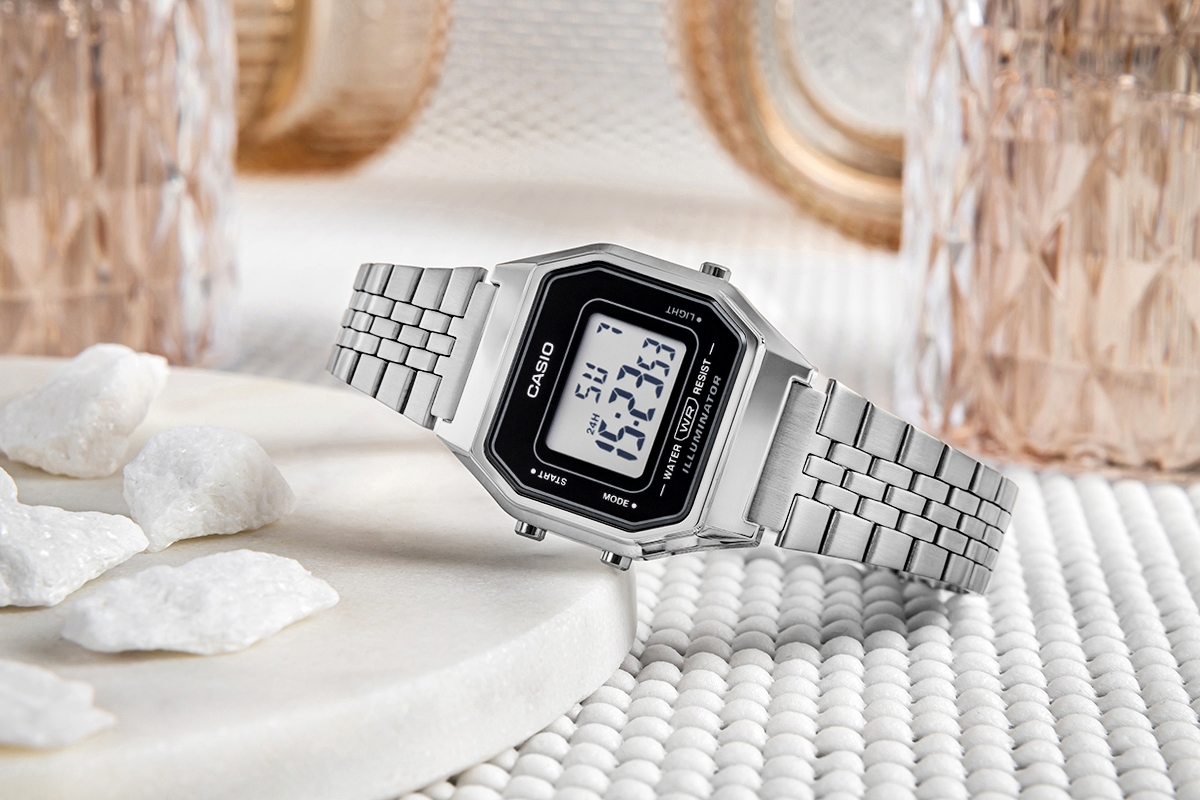 Zegarek Damski CASIO Vintage LA680WA-1DF + BOX - obrazek 6