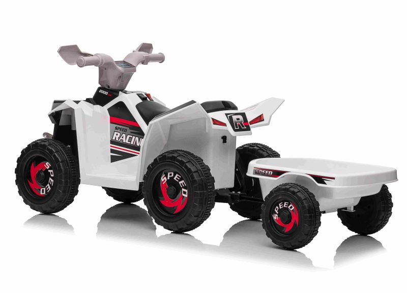 QUAD ATV ROAD Z PRZYCZEPĄ I MEGAFONEM/XMX630T - obrazek 4