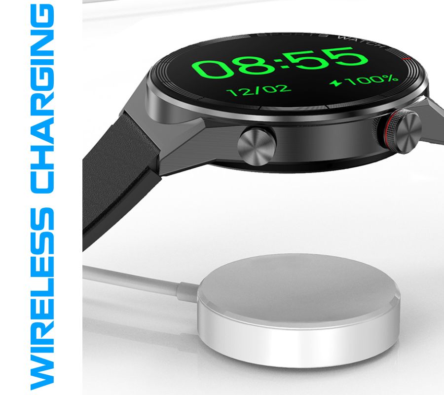 Smartwatch Rubicon RNCE99 Black Metal + Silicon SMARUB194 - obrazek 7