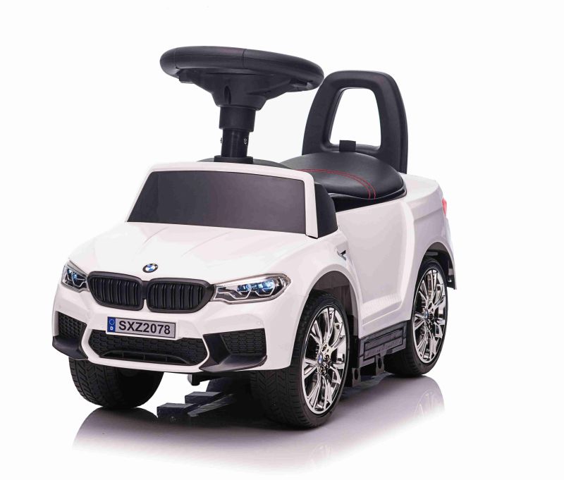 JEŹDZIK, ODPYCHACZ, BUJAK, PCHACZ, ORYGINALNE BMW M5, DŹWIĘKI ŚWIATŁA, MIĘKKIE SIEDZENIE, AKUMULATOR/SXZ2078-PUSH - obrazek 5