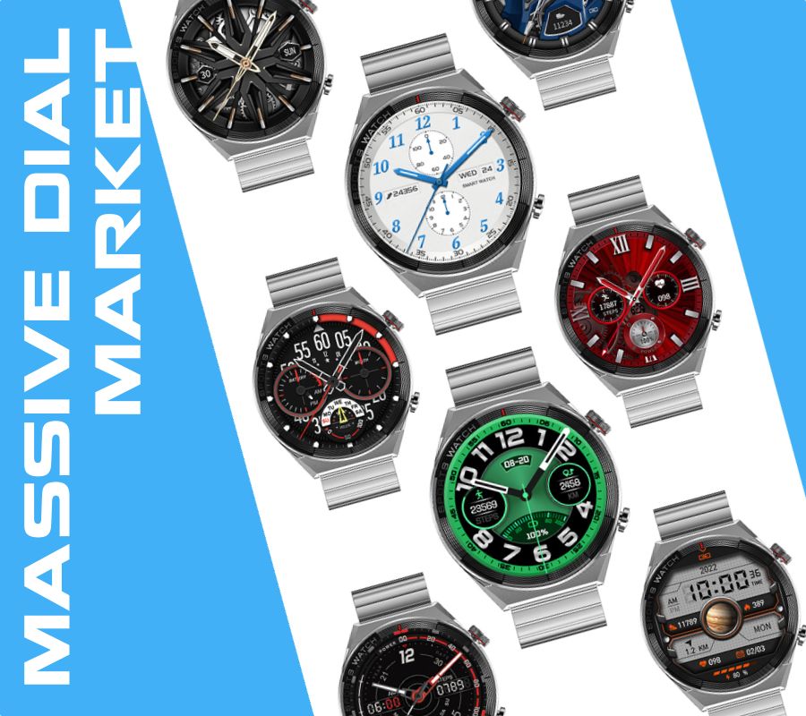 Smartwatch Rubicon RNCE99 Black Metal + Silicon SMARUB194 - obrazek 8