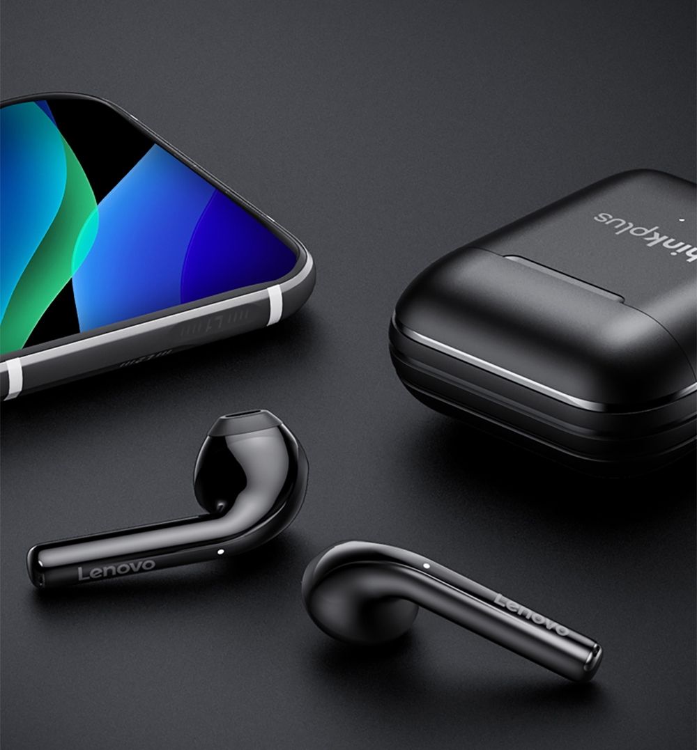 Słuchawki bezprzewodowe douszne LENOVO Thinkplus LivePods LP2 Czarne - obrazek 6
