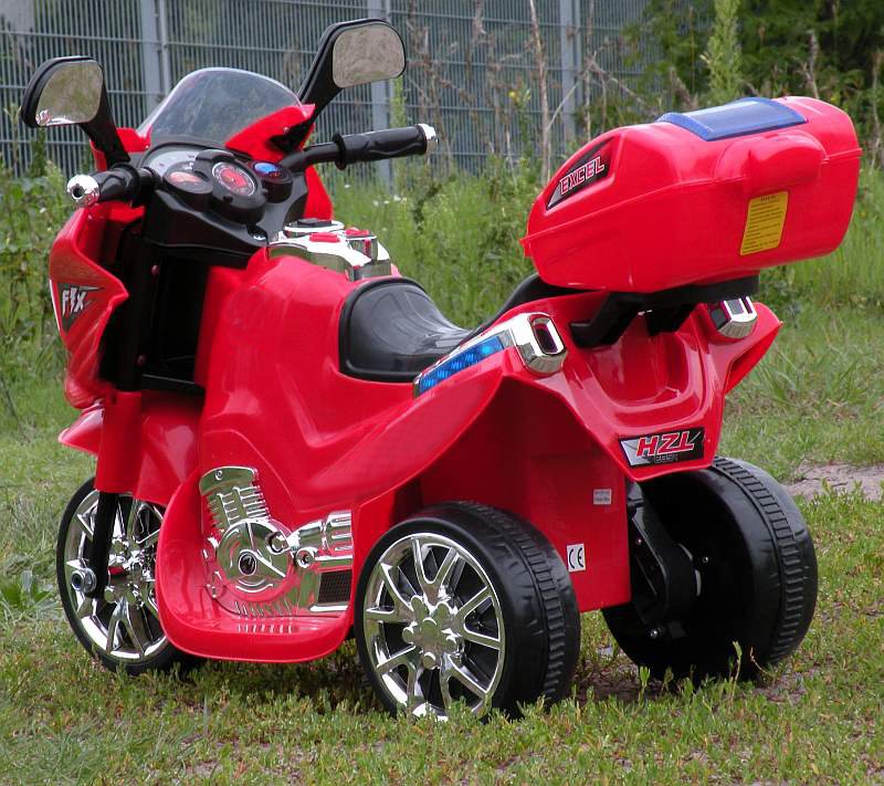 MOTOREK, MOTOR ŚCIGACZ Z KUFERKIEM / ST-C051 - obrazek 6