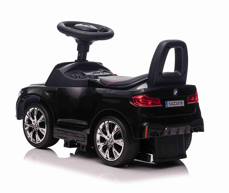 JJEŹDZIK, ODPYCHACZ, BUJAK, PCHACZ, ORYGINALNE BMW M5, DŹWIĘKI ŚWIATŁA, MIĘKKIE SIEDZENIE, AKUMULATOR/SXZ2078-PUSH - obrazek 6