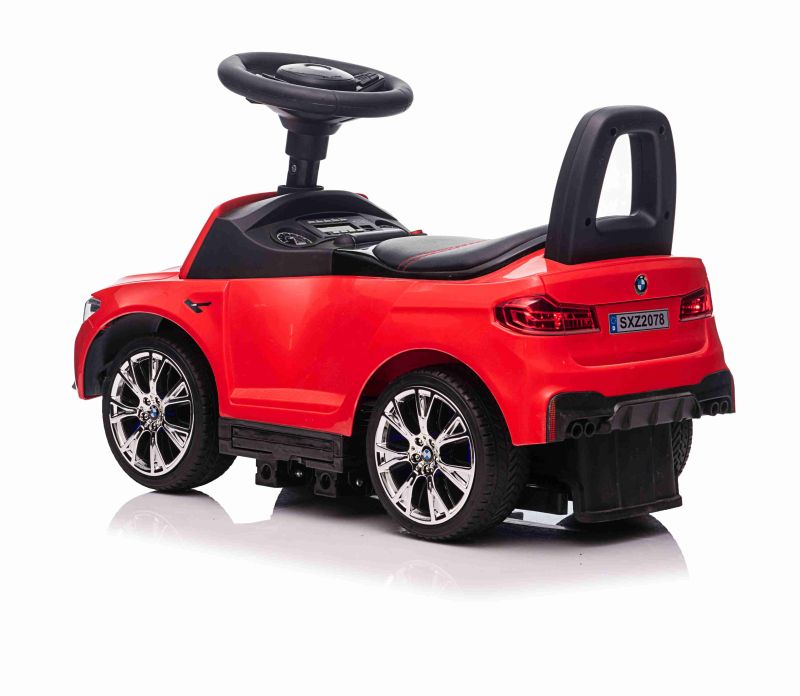 JEŹDZIK, ODPYCHACZ, BUJAK, PCHACZ, ORYGINALNE BMW M5, DŹWIĘKI ŚWIATŁA, MIĘKKIE SIEDZENIE, AKUMULATOR/SXZ2078-PUSH - obrazek 12