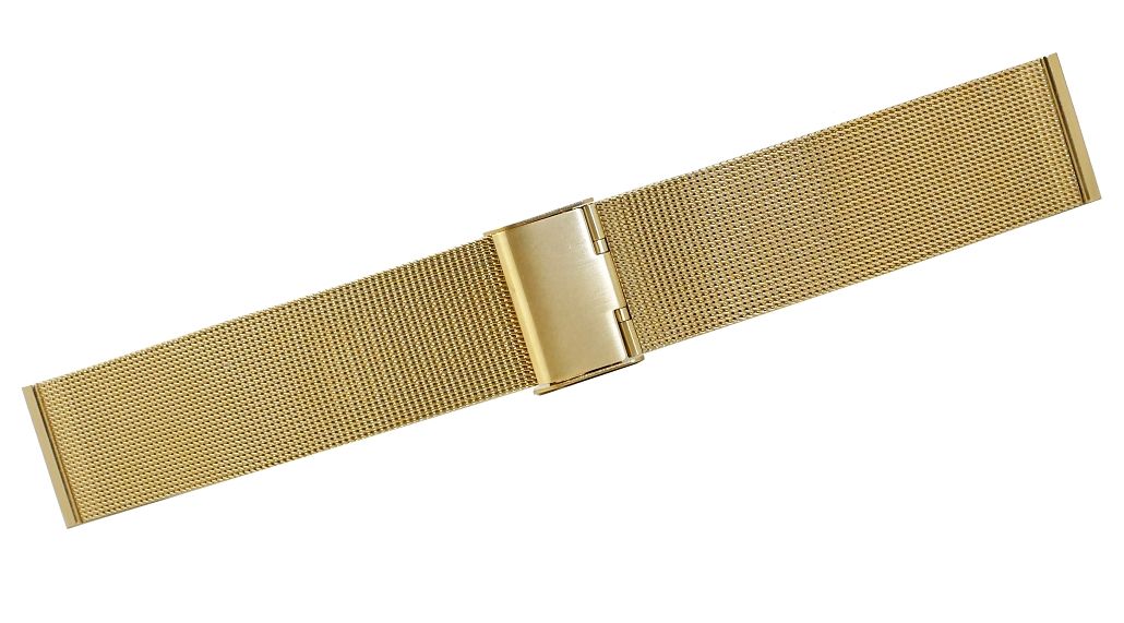 Bransoleta Siatka Złota 22 mm 301G22 - obrazek 3