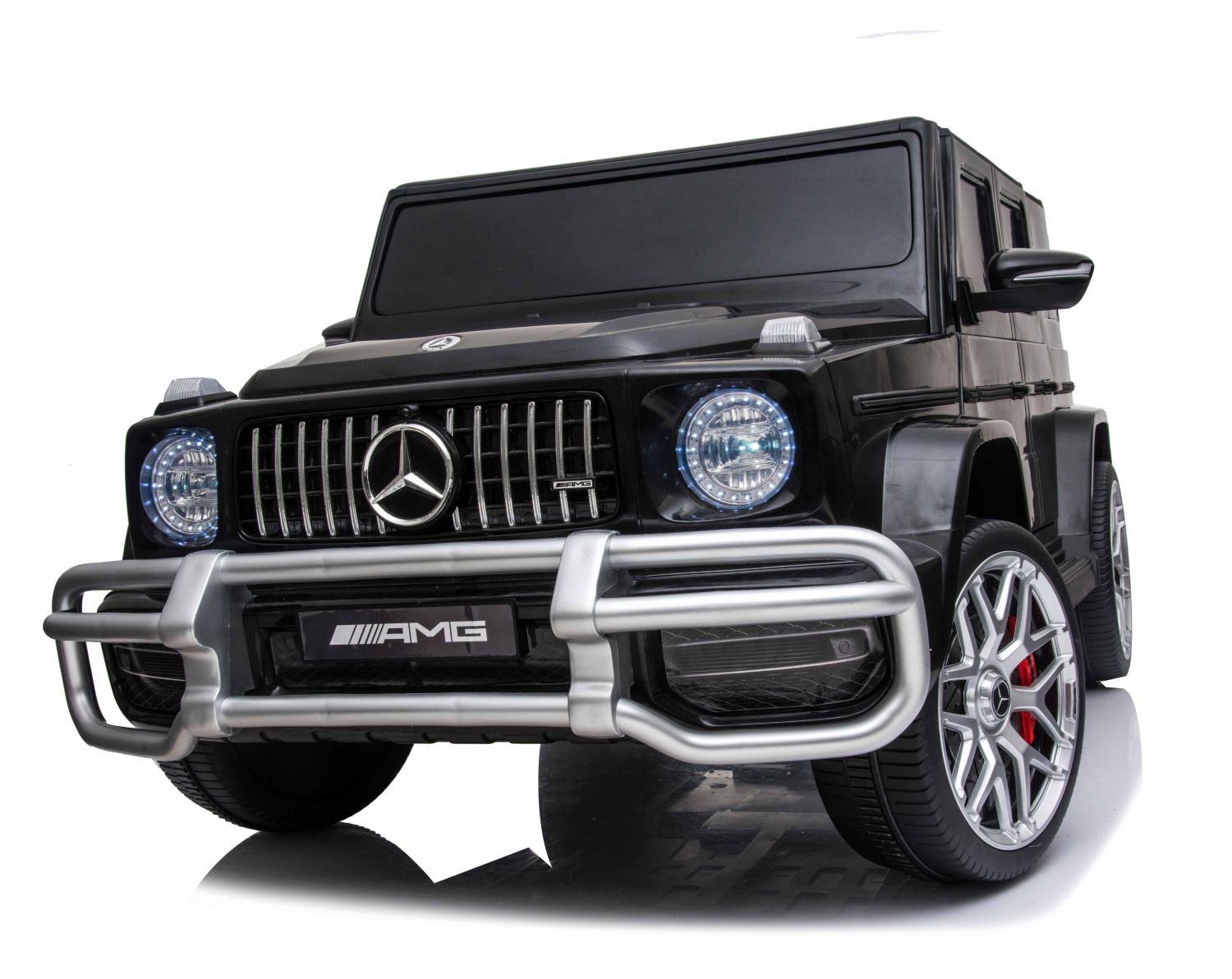 MERCEDES G63 AMG DLA 2 DZIECI, 24V, 4X4, MIĘKKIE KOŁA EVA, MIĘKKIE SIEDZENIE, FULL OPCJA/S-307 - obrazek 6