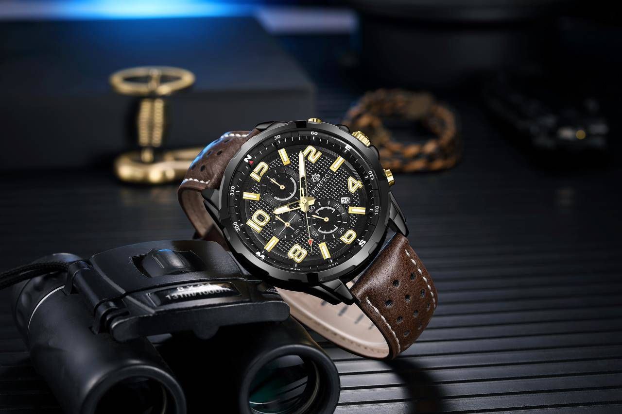Zegarek Męski Perfect Chronograf CH05L-08 + Box - obrazek 3