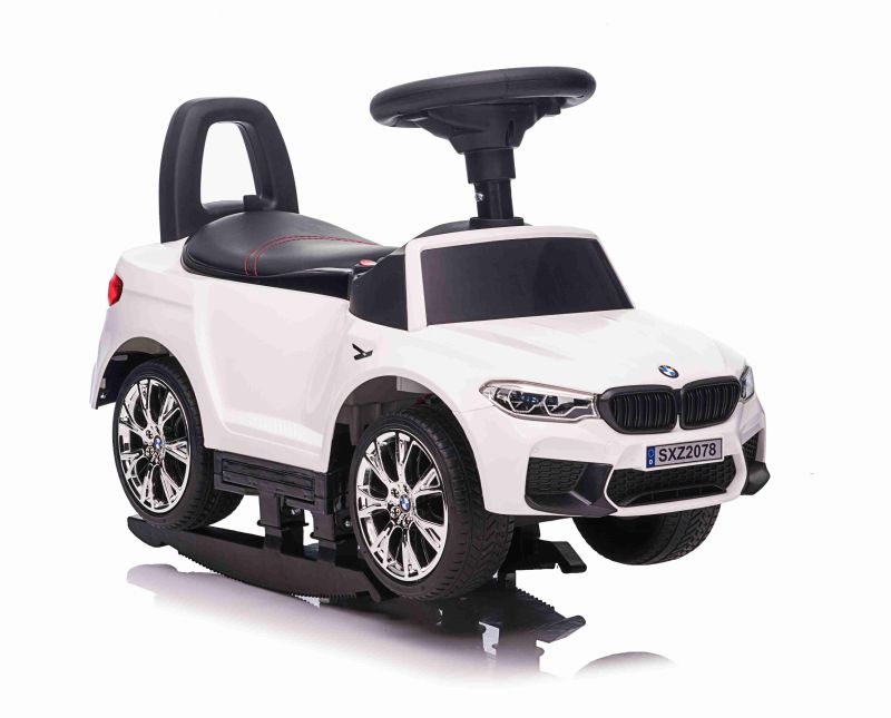JEŹDZIK, ODPYCHACZ, BUJAK, PCHACZ, ORYGINALNE BMW M5, DŹWIĘKI ŚWIATŁA, MIĘKKIE SIEDZENIE, AKUMULATOR/SXZ2078-PUSH - obrazek 8