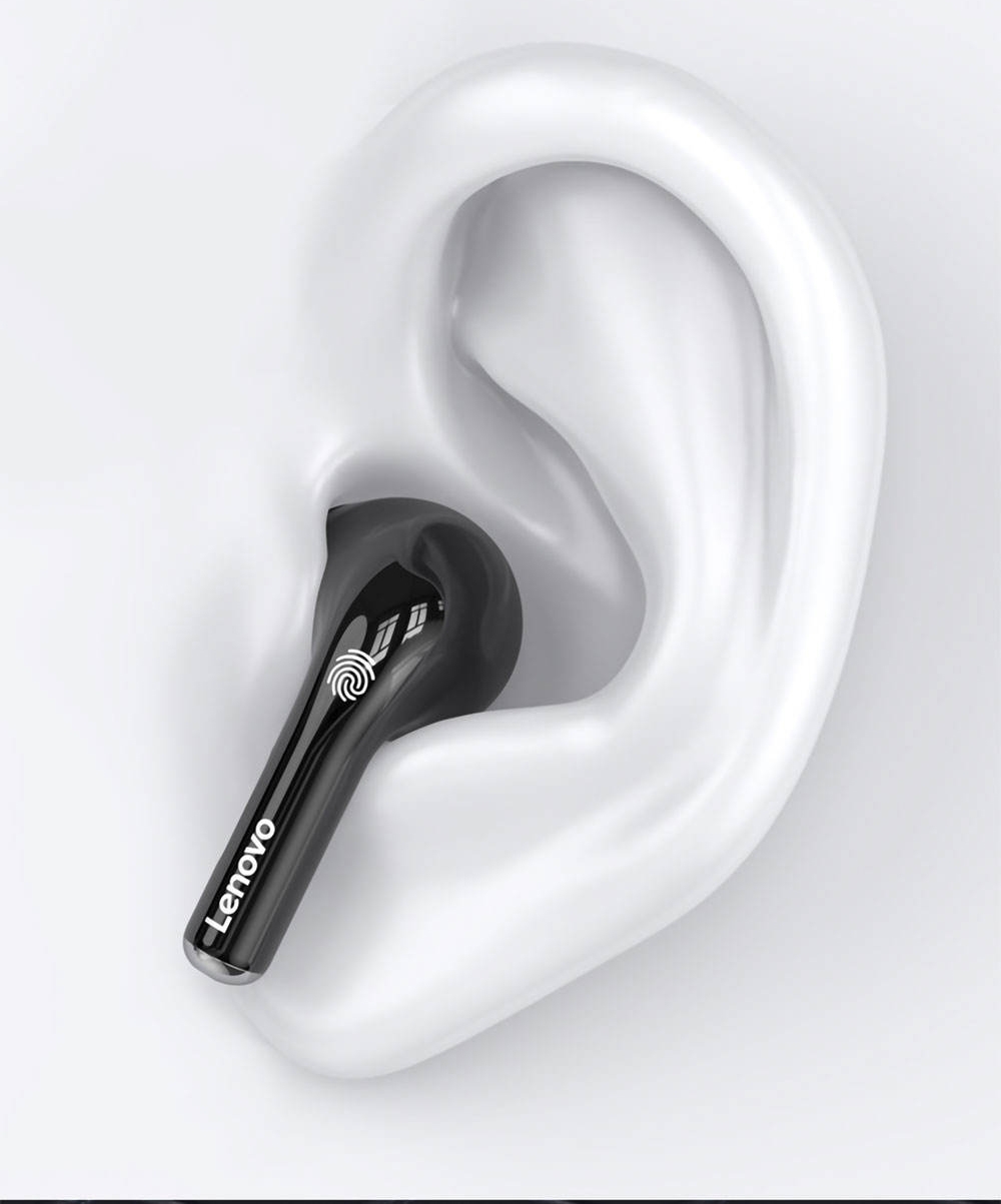 Słuchawki bezprzewodowe douszne LENOVO Thinkplus LivePods LP12 Czarne - obrazek 3