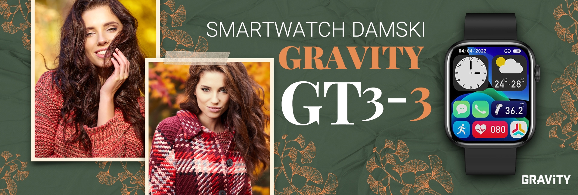 Smartwatch Damski Gravity GT3-3 - obrazek 5