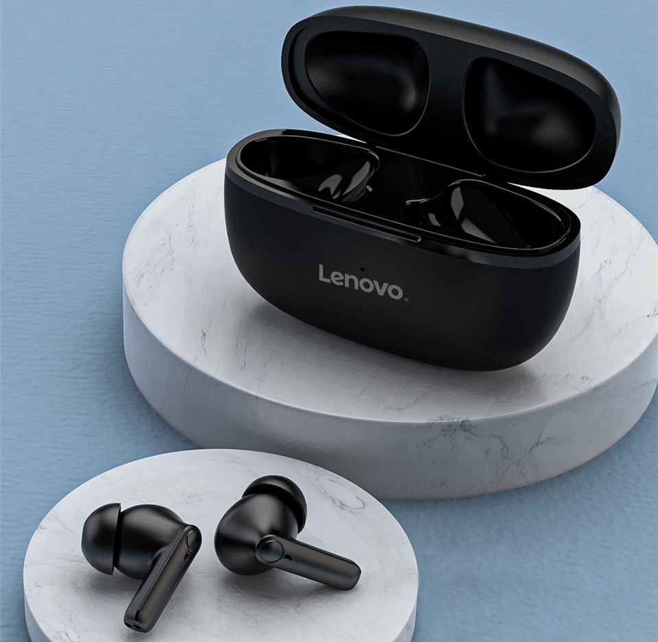 Słuchawki bezprzewodowe douszne LENOVO HT05 Czarne - obrazek 4